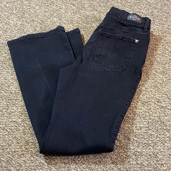 VTG,Nanette Belle High Rise Bootcut Classic Black Women's Jeans Size 4 - Picture 2 of 10